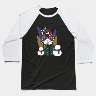 Tis The Season Colorful Design Baseball T-Shirt